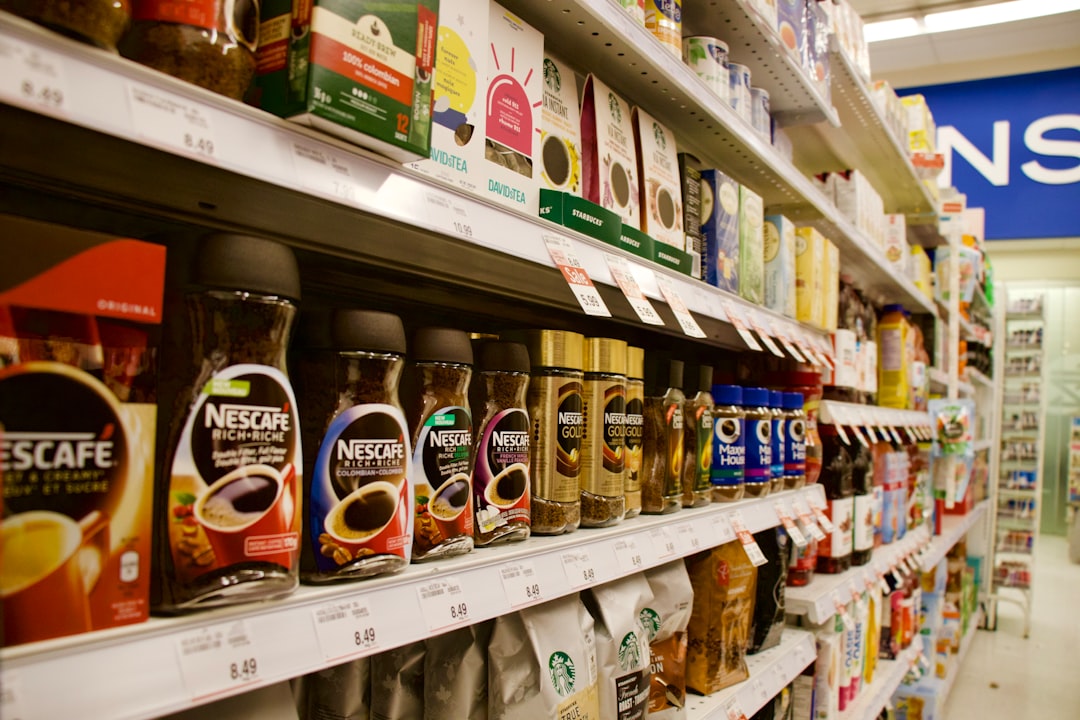 Photo Supermarket aisle