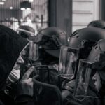 Photo Public confrontation