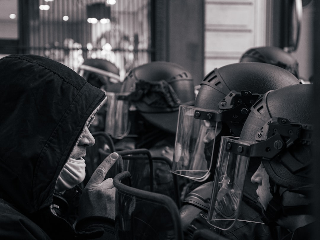 Photo Public confrontation